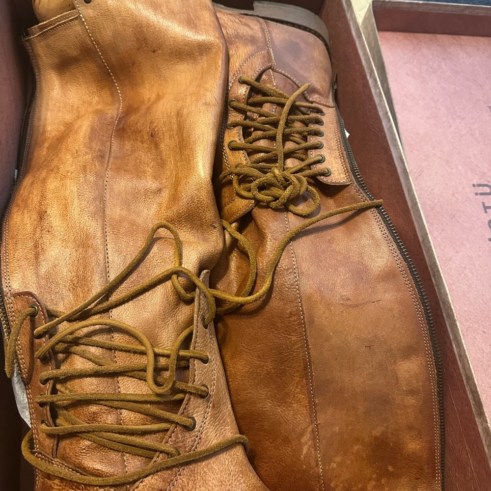 Women’s BedStu Brown Leather Boots